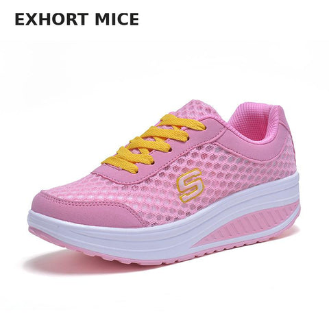 Yellow Pink Sneaker