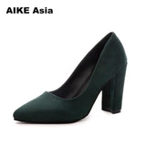 Blue High Heel Shoe