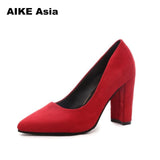 Blue High Heel Shoe